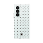 クリアケース［ CASEPLAY Crown dots Black - ケースプレイ・クラウン・ドッツ ブラック ］