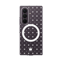 クリアケース［ CASEPLAY Crown dots White - ケースプレイ・クラウン・ドッツ ホワイト ］