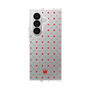 クリアケース［ CASEPLAY Crown dots Red - ケースプレイ・クラウン・ドッツ レッド ］