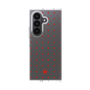 クリアケース［ CASEPLAY Crown dots Red - ケースプレイ・クラウン・ドッツ レッド ］