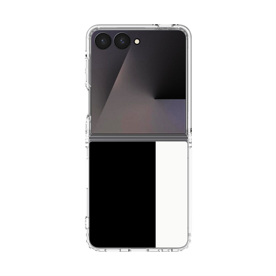 クリアケース［ CASEPLAY Bi-Colors Black & White - ケースプレイ・バイカラー ブラック＆ホワイト ］