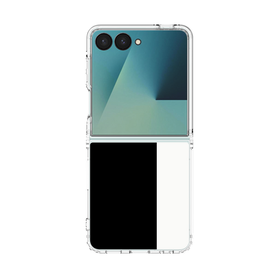 クリアケース［ CASEPLAY Bi-Colors Black & White - ケースプレイ・バイカラー ブラック＆ホワイト ］