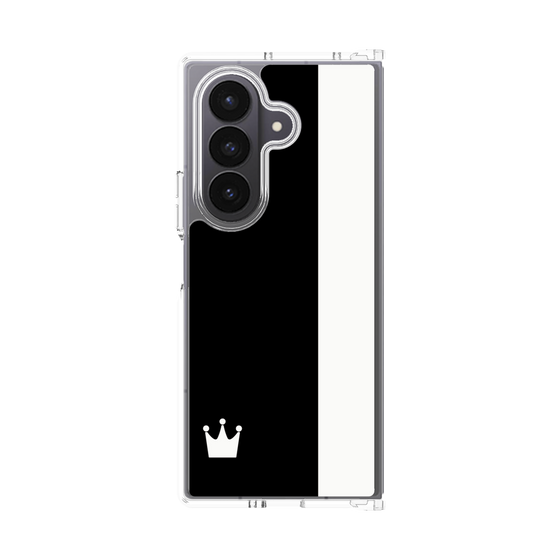 クリアケース［ CASEPLAY Bi-Colors Black & White - ケースプレイ・バイカラー ブラック＆ホワイト ］