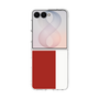 クリアケース［ CASEPLAY Bi-Colors Red & White - ケースプレイ・バイカラー レッド＆ホワイト ］