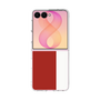 クリアケース［ CASEPLAY Bi-Colors Red & White - ケースプレイ・バイカラー レッド＆ホワイト ］