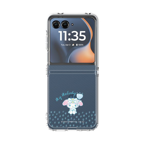 クリアケース［ マイメロディ - Clear Blue - solo ］