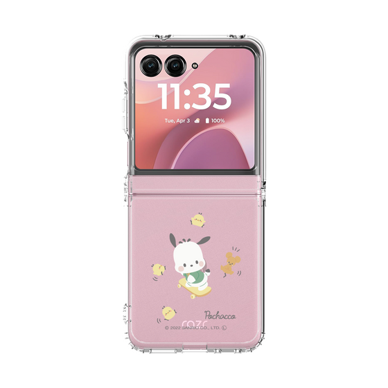 クリアケース［ ポチャッコ - むきゅむきゅ - スケートボード ］