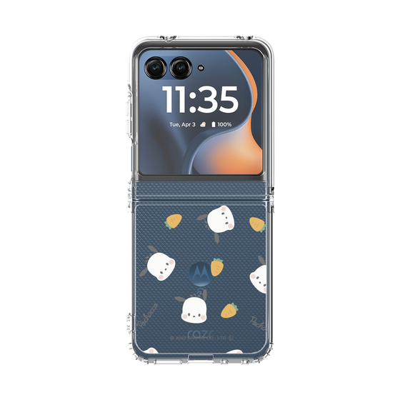 クリアケース［ ポチャッコ - むきゅむきゅ - 人参 ］