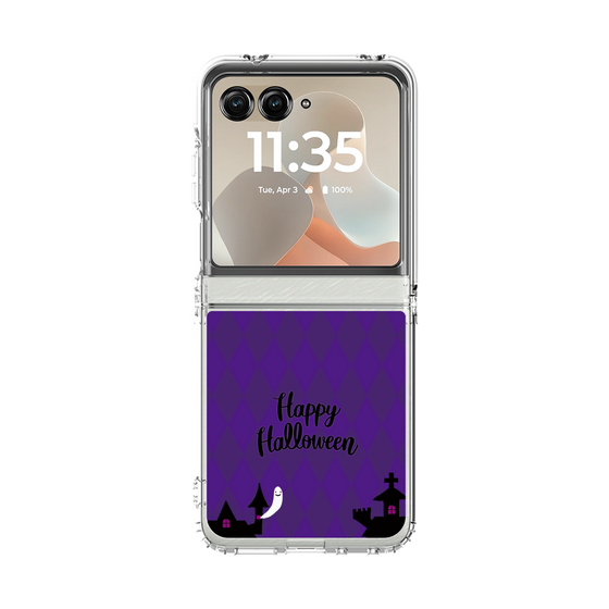 クリアケース［ Halloween World - Purple ］