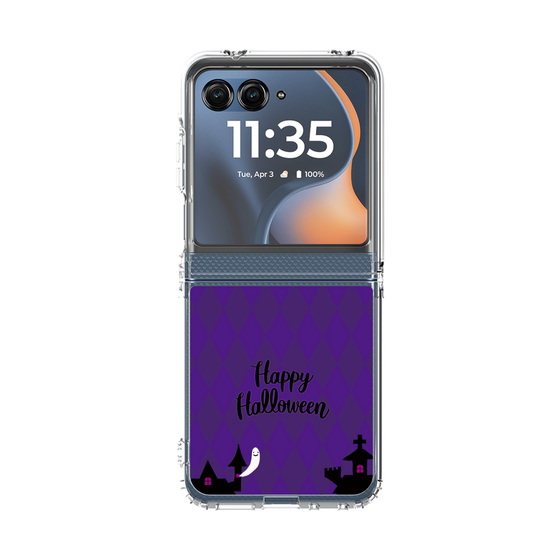 クリアケース［ Halloween World - Purple ］