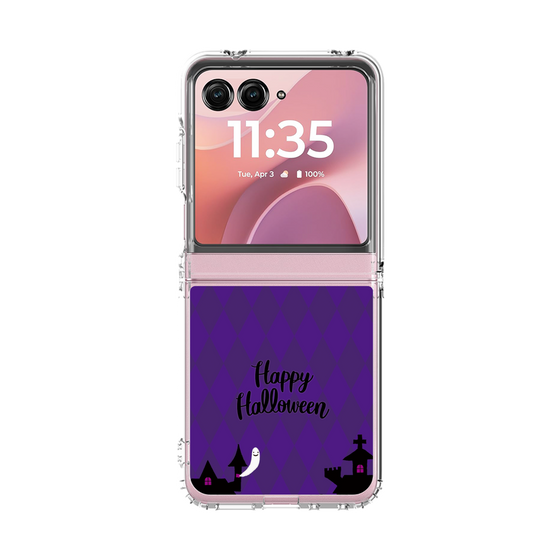 クリアケース［ Halloween World - Purple ］