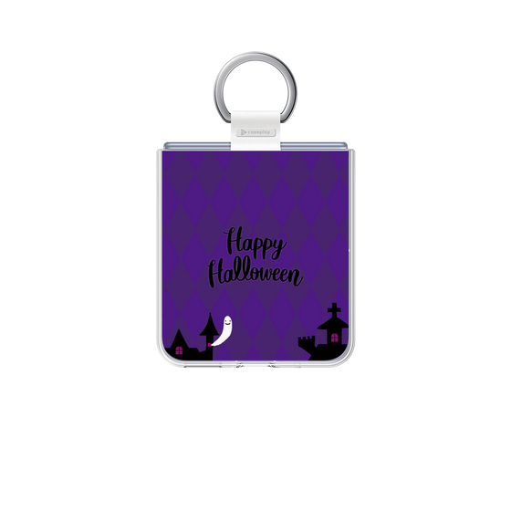 クリアケース［ Halloween World - Purple ］
