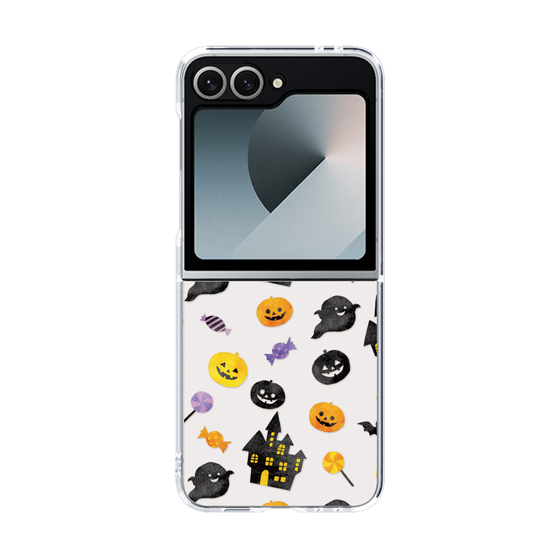 クリアケース［ Halloween Party - White ］