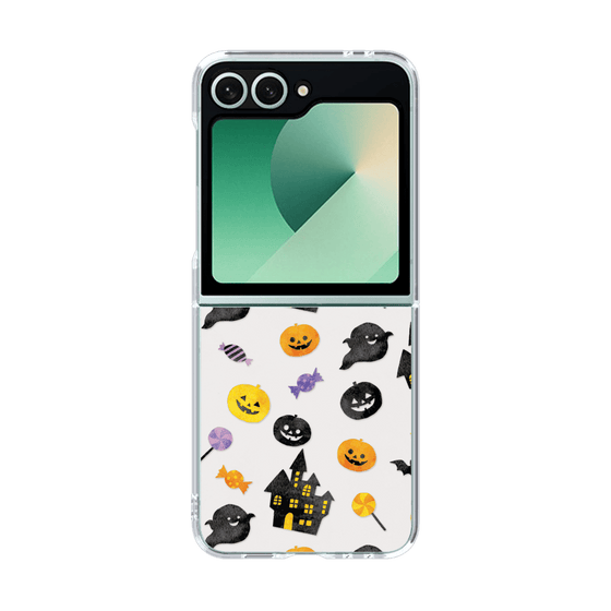 クリアケース［ Halloween Party - White ］