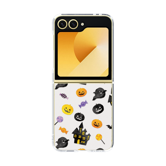 クリアケース［ Halloween Party - White ］
