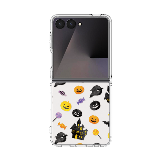 クリアケース［ Halloween Party - White ］