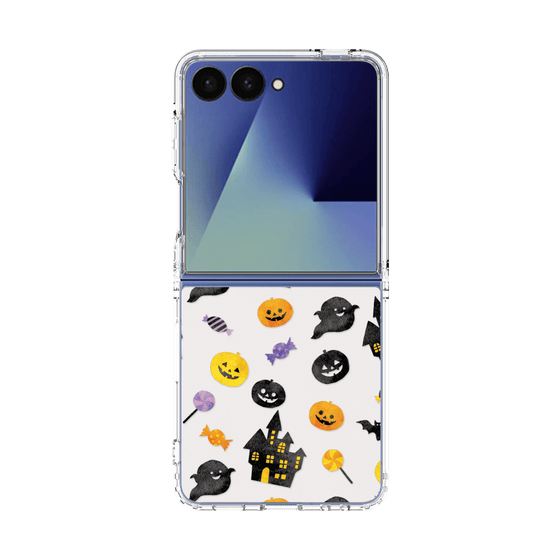 クリアケース［ Halloween Party - White ］