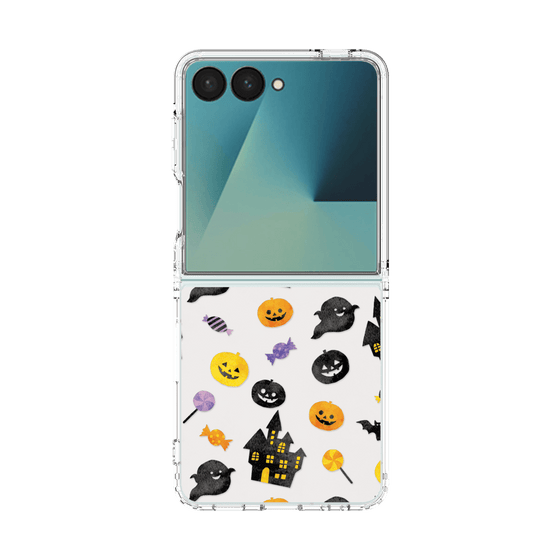 クリアケース［ Halloween Party - White ］