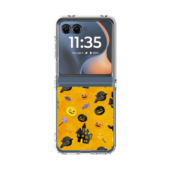 クリアケース［ Halloween Party - Orange ］