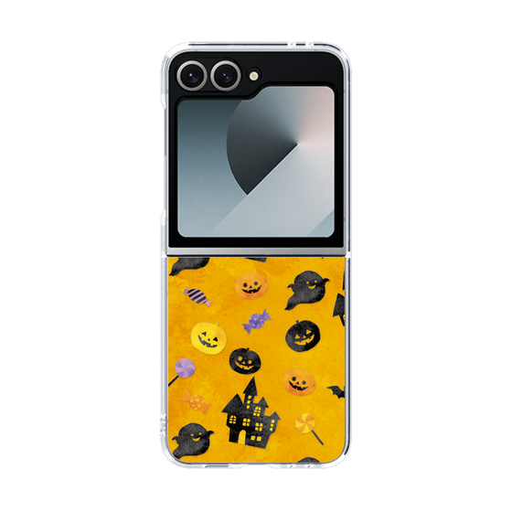 クリアケース［ Halloween Party - Orange ］