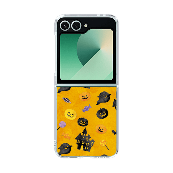 クリアケース［ Halloween Party - Orange ］
