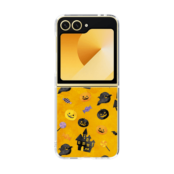 クリアケース［ Halloween Party - Orange ］