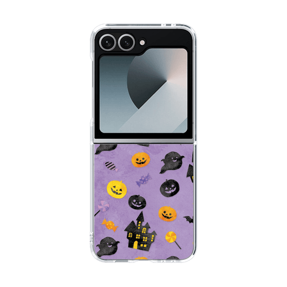 クリアケース［ Halloween Party - Purple ］