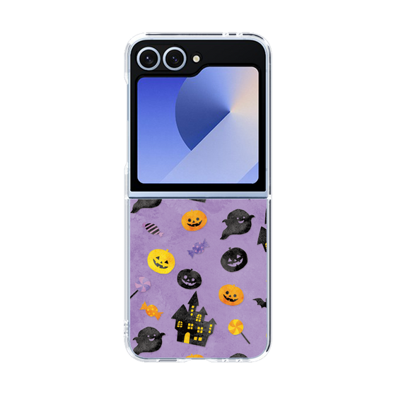 クリアケース［ Halloween Party - Purple ］
