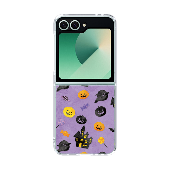 クリアケース［ Halloween Party - Purple ］