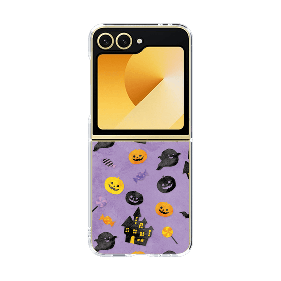 クリアケース［ Halloween Party - Purple ］