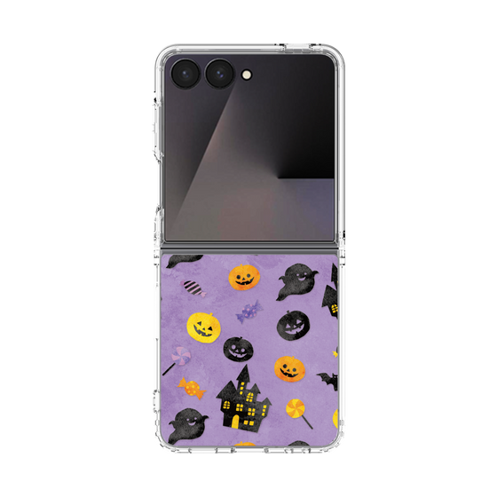 クリアケース［ Halloween Party - Purple ］