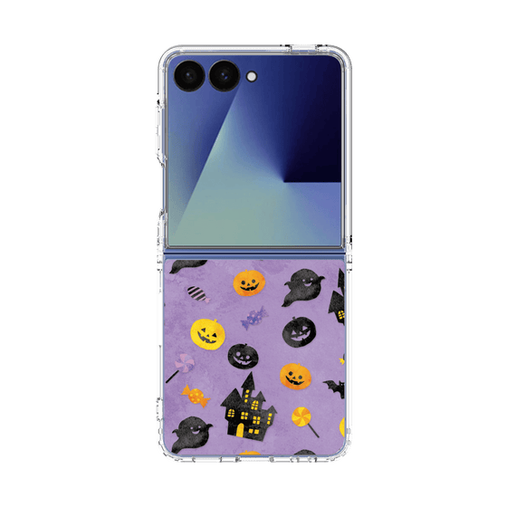 クリアケース［ Halloween Party - Purple ］
