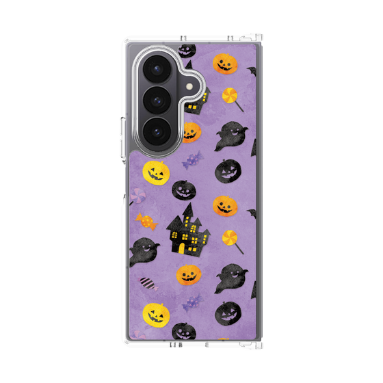 クリアケース［ Halloween Party - Purple ］