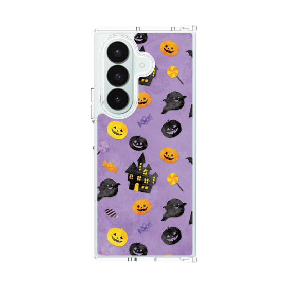 クリアケース［ Halloween Party - Purple ］