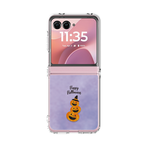 クリアケース［ Happy Halloween - Pumpkin ］
