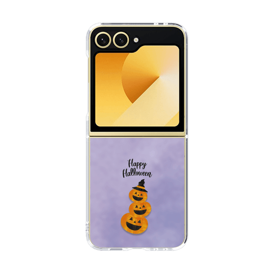 クリアケース［ Happy Halloween - Pumpkin ］