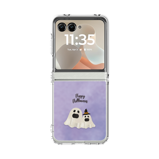 クリアケース［ Happy Halloween - Ghost ］