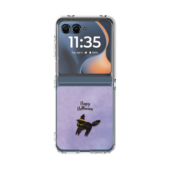 クリアケース［ Happy Halloween - Black cat ］