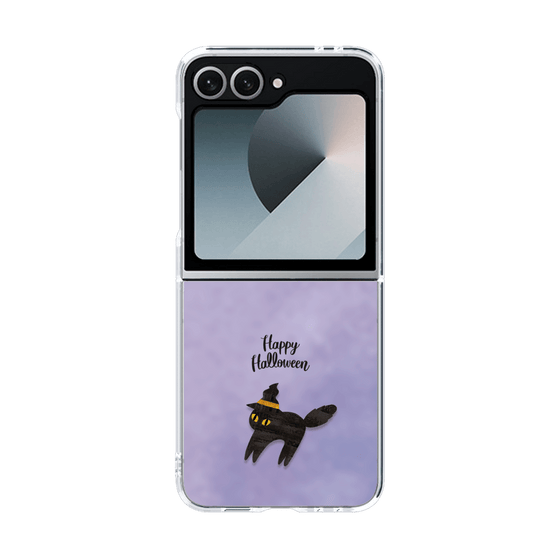 クリアケース［ Happy Halloween - Black cat ］