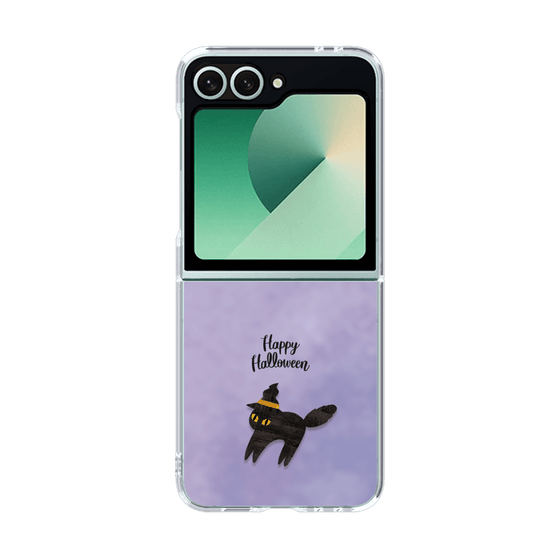 クリアケース［ Happy Halloween - Black cat ］