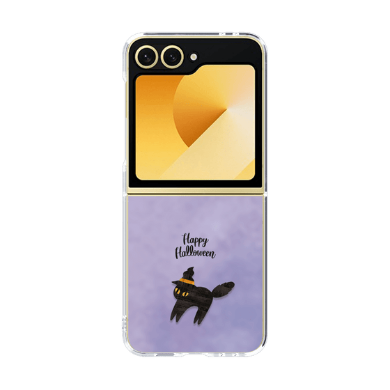 クリアケース［ Happy Halloween - Black cat ］