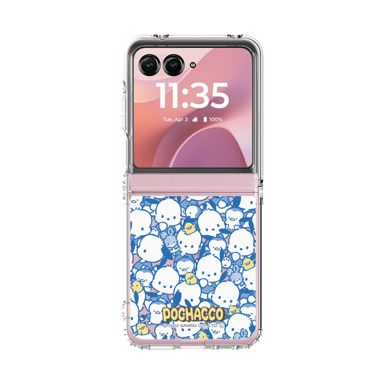 クリアケース［ ポチャッコ - うしろうしろ - お友だちいっぱい ］