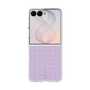 クリアケース［ LANVIN en Bleu Tiny dots Purple - ランバン ドット パープル ］