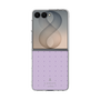 クリアケース［ LANVIN en Bleu Tiny dots Purple - ランバン ドット パープル ］