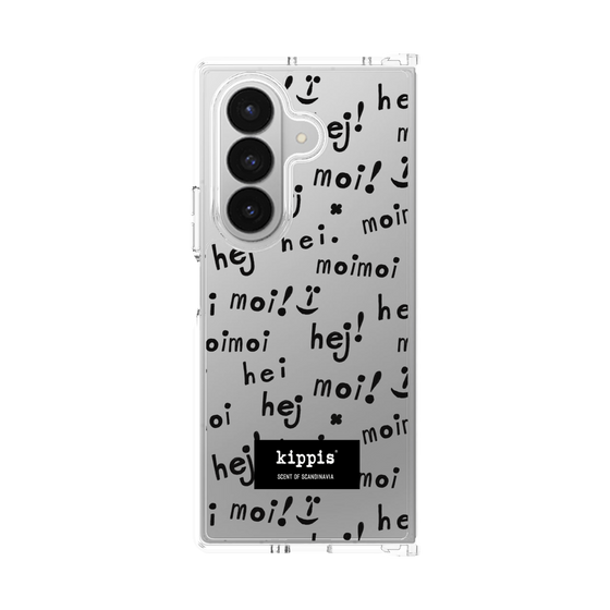 クリアケース［ kippis® - Hej & moi - ヘイアンドモイ ］
