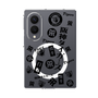クリアケース［ 阪神タイガース - レトロ風デザインパターン ］