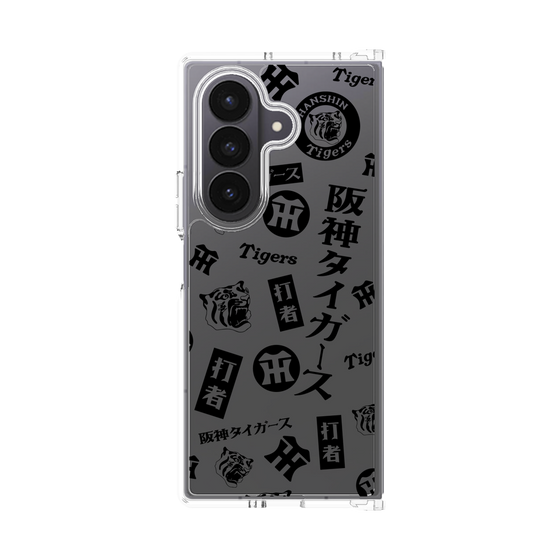 クリアケース［ 阪神タイガース - レトロ風デザインパターン - 打者 ］