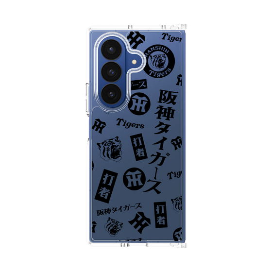 クリアケース［ 阪神タイガース - レトロ風デザインパターン - 打者 ］