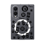 クリアケース［ 阪神タイガース - レトロ風デザインパターン - 捕手 ］
