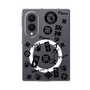 クリアケース［ 阪神タイガース - レトロ風デザインパターン - 投手 ］